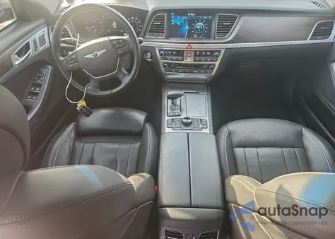 2019 Genesis G80 Base z USA, uszkodzony, nr VIN KMHGN4JEXKU290062